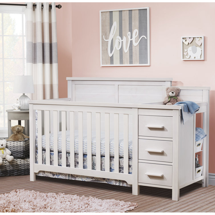 Wayfair crib 2025 with changing table